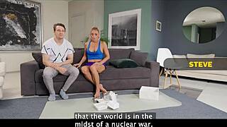 Artemisia Love Solo Anal Masturbation with Dildo on Big Tits and Nipples