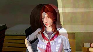 Arizona Unbridled Part 6: Red-haired beauty gets shaved and fucked