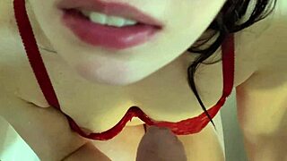 Wife’s first golden shower ignites wild horny desire