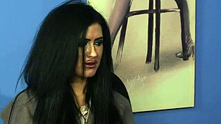 classy brit gives blowjob