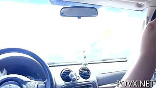 Hot Girl Shows Off Her Breasts With Passion