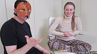 Is this flirty cutie ready for the asshole asylum's awkward treatments?