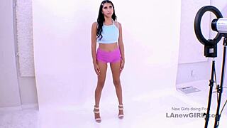 Sexy Latina Model Gets Fucked In A Modeling Audition