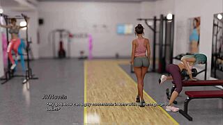 the adventurous couple explores new games together.