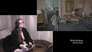 Big-boobed brunette gets naked for The Last of Us 2 gameplay