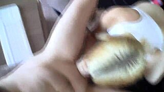 New sexy teen employee bends over for pov doggystyle