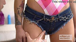 Avery Black's Small Tits And Pussy Get Wrecked Hard