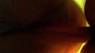 Quick Bareback Gay Fuck in Cozy Living Room