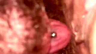 Thirdghost1 menyelam dalam menjilat faraj juicy