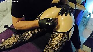 Young Girl Tries Two Dildos DVP