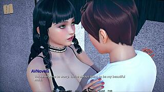 Beautiful women with perfect shapes in 3D