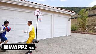 Stepmothers Dominate Stepsons in Basketball and Cock Play