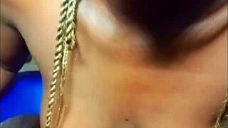 African teen 18+ shows of her phat cock sucking lips and beautiful mouth and drinks cum