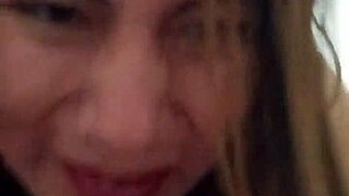 Trans chica moans loud during intense anal play.