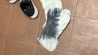 i'm a cute pink sock freak with long hair and black skin