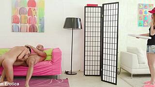 Young Roxy Dee Gets Ass Fucked While Her Friends Watch Te2987