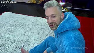 First time casting with amateur teen Anete Jordan, blue eyes and tanned skin 😊