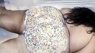 I spread my huge bbw ass for worship