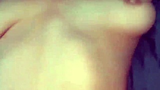 latina couple enjoys big cock blowjob and cum on tits all year round 😍💦