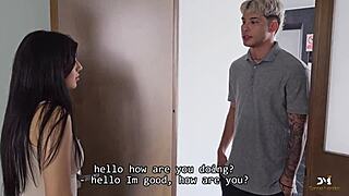 Cuckold wife bangs neighbor Danner Mendez with Jessica Osorio!