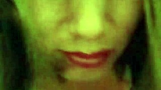 Trans chica moans loud during intense anal play.