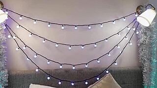 The snow maiden visits boy Tim for being well behaved in the story.