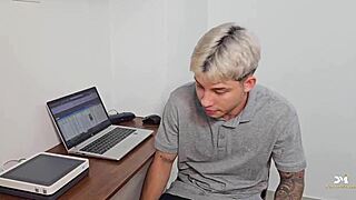 Cuckold wife bangs neighbor Danner Mendez with Jessica Osorio!