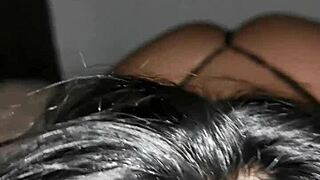 Delicioso Oral Con Leche En Su Hermoso Rostro