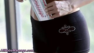 Lesbian Hottie Receives A Sensual Massage.