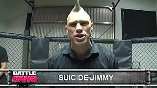 Blonde Milf Dominates Ring with Hardcore Fucking