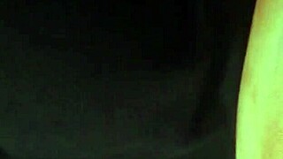 Ts babe gets sloppy oral from hooded dude in black