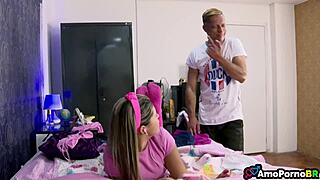 Daydreaming wild fantasies about my stepdaughter's tight body