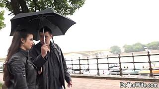 hubby cleans up after i take that big black dick?