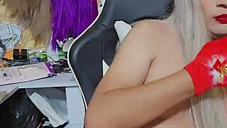 Linda Navide�A Transexual Rica Tetas Crossdressing Beauty