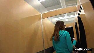 stunning czech babe seduced at hypermarket and banged pov! 🔥😍