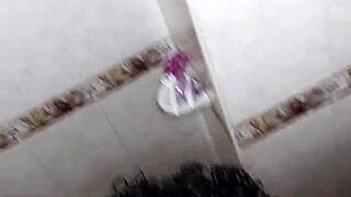 She Showers To Please Herself In Her Room.