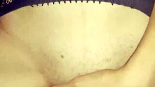 Fucking that sexy mature bitch in the ass.