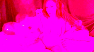 italian big tits milf artemisia love smokes naked on bed showing boobs and pussy