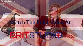 Posh 18 Year Old Redhead Student Instructs On Wanking And Cumming