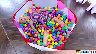 this cute blonde stepsister is tiny and petite