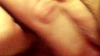 Solo girl fingers wet juicy pussy