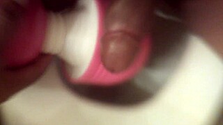 jerking off with my favorite toy