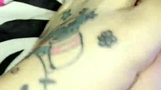 Pretty Tattooed Feet In Fetish Display Pose