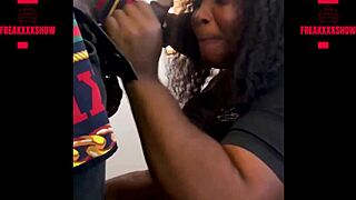 freak job agent fucking a big ass teacher applicant in his office before giving her job watch as she squirts all over the desk please subscribe to red