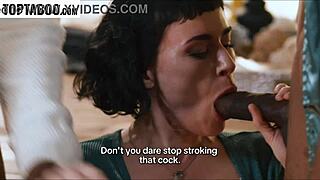 i gag on husbands boss cock in lingerie