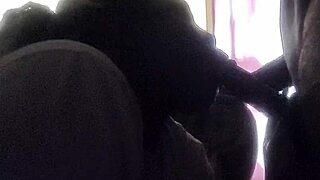 Girl next door deepthroats cum