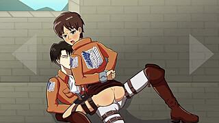 Intriguing animation of two guys fucking straight from the game