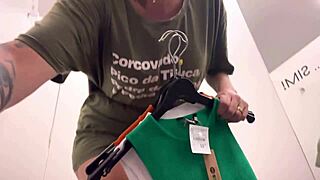 Couldn't hold back and masturbated!