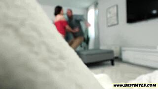 I Squirt Cum in Stepmom's Tight Pussy