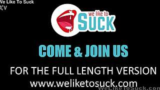 Tinder Date Takes Messy Cumshot On First Date